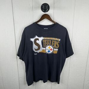 Vintage 90’s Pittsburgh Steelers NFL Graphic Tee Size Large